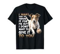 Jack Russell Dog Owner T Gassi Clothing Jack Russell T-Shirt