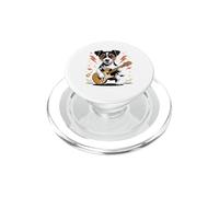 Jack Russell Guitar Rocker Terrier Dog Music PopSockets PopGrip for MagSafe