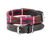 Jack & Russell Leather Dog Collar - Polo Design, Handmade & Adjustable - Premium Leather Collar for Small & Large Dogs, Pablo (XL (46.0-58.0 cm)