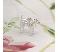 Jack Russell Silver Charm