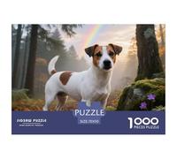 Jack Russell Terrier 1000 Piece Jigsaw Puzzle Pet Dog for Adults Challenging Activities Memory Games Stress Relief 70x50cm/1000pcs