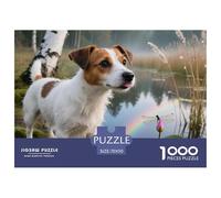 Jack Russell Terrier 1000 Piece Puzzles Pet Dog for Adults Challenging Activities Memory Games Relaxing 70x50cm/1000pcs