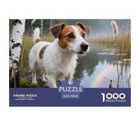 Jack Russell Terrier 1000 Piece Puzzles Pet Dog for Adults Fun Activities Memory Games Stress Relief 70x50cm/1000pcs