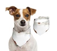 Jack Russell Terrier Dog Pattern,Pet Bib Scarf Cats Dog Bandana Dogs Towel Bib Adjustable Pet Scarf,M