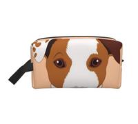 Jack Russell Terrier DogMakeup Trave Bag for Women,Cosmetic Large Capacity Organizer