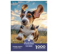 Jack Russell Terrier Jigsaw Kids Small Dog 1000 Pieces - Colourful Decoration for Adults & Kids | 38x26cm/1000pcs