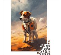 Jack Russell Terrier Mars Paper Jigsaw Puzzles 1000 Pieces for Adults Jigsaw Puzzles for Adults 1000 Piece Puzzle Educational Games 1000pcs (38x26cm)