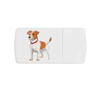'Jack Russell Terrier' Pill Box with Tablet Splitter (PI00034660)