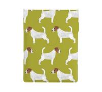 Jack Russell Terrier Print, PU Leather Laptop Sleeve, Notebook Bag Laptop Case Sleeve Tablet Briefcase