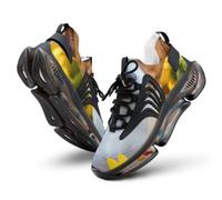 Jack Russell Terrier Sunflower Men's Road Running Shoes