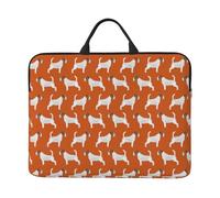 Jack Russell Terriers Orange Cute Dog Jack Russells, 14 Inch Laptop Sleeve, Notebook Bag Laptop Case Sleeve Briefcase with Handle