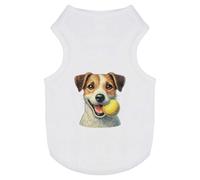 'Jack Russell With Tennis Ball' Pet Dog/Cat T-Shirt (PT00145659)