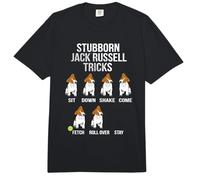 Jack Russells Tricks Funny Dog Training Agility Pet Lover Comfort Colors Adult Heavyweight T-Shirt