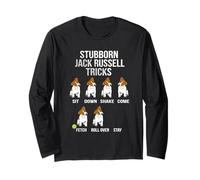 Jack Russells Tricks Funny Dog Training Agility Pet Lover Long Sleeve T-Shirt