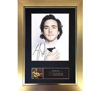 JACK SAVORETTI Signed Autograph Mounted Photo Reproduction PRINT A4 Rare Perfect Birthday (297 x 210mm) #704 (Gold Frame)
