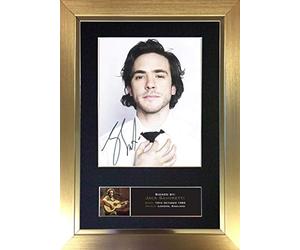 JACK SAVORETTI Signed Autograph Mounted Photo Reproduction PRINT A4 Rare Perfect Birthday (297 x 210mm) #704 (Gold Frame)