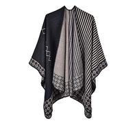 Jack Scarf Warm Evening Wrap and Shawl for Dresses Graduation Gifts Dating Women's Plaid Printed Shawl Fashionable Warm Soft Cardigans Scarf Double Thickened Shawl Promotion Clearance