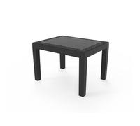 Jack Side Table Plastic Rectangle 59x46x40cm Garden Exterior Lounge Balcony