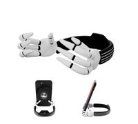 Jack Skellington Hands Phone Stand for Desk- Tim Burton’s The Nightmare Before Christmas Jack and Sally Phone Holder Stand for Office - Disney Gifts and Stocking Stuffer for Disney Adults and Kids