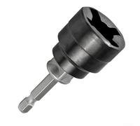 Jack Socket Adapter for Lug Wrenches - Quick-Release Socket Compatible with Power Drills and Ratchets, Metal Construction for Car Tire Changes