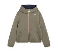 Jack Spacer Nylon Double - male - K-Way - Winter Jackets - Green - 4 Y | 104 CM - Kids 4 Y | 104 CM