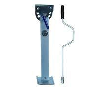Jack Stand | Heavy Aluminium Construction | Telescopic Stabilizer with Adjustable Height and Anti-Slip Base | Motorcycle Trailer Support for Caravan Leveling and