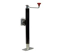 Jack Stand Heavy Duty Telescopic Trailer Stand | Max Load 900kg | 360° Rotating Bracket Mount | Bolt-On | 185mm Foot Plate