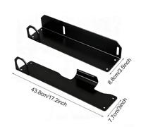 Jack Stand Wall Brackets For Use In For Trailers And Garages, Designed To Save Floor Space And Keep Jacks Within Easy Reach(white)