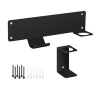 Jack Stand Wall Mount, Floor Jack Stand Rack with Heavy Duty Wall Hooks, Trailer Accessories for Home Mechanics Workshop Farm Garage Shed Tire Changing Station Drivers Organizer