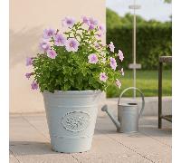 Jack Stonehouse 30cm Medium Round Olive Planter - Grey (14L)