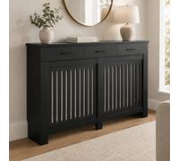 Jack Stonehouse Black Vertical Slat With Draw - L