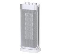 Jack Stonehouse Electric PTC Ceramic Fan Heater, 2000W - Silver