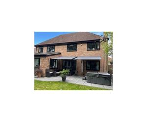 Jack Stonehouse Devon Dark Grey Manual Awning 2.5 x 2m