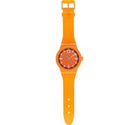 Jack Stonehouse Giant Kids Watch Clock | Bright Educantional Colourful & Fun | Watch Style Clocks for Childrens Bedroom Play Room Nursery | 4 Colours to Choose (Orange)