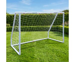 Jack Stonehouse Kickmaster 6Ft X 4Ft Premium Football Goal Upvc Kids Garden Target Net Soccer Posts Garden Or Park