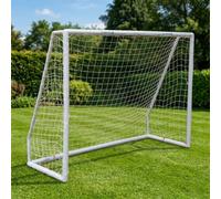 Jack Stonehouse Kickmaster 8Ft X 4Ft Deluxe 67mm Thick Football Goal Upvc Kids Garden Target Net Soccer Posts Garden Or Park