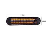 JACK STONEHOUSE Kindra 2000W Wall Mounted Patio Heater