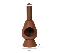 Jack Stonehouse Large Rust Modern Chimena