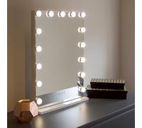 Jack Stonehouse Madeleine Hollywood Vanity Mirror With Led Lights & Usb Charger Bulbs Makeup Beauty