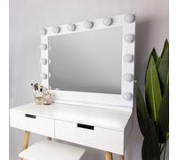 Jack Stonehouse Marilyn Hollywood Vanity Mirror With Led Lights Bulbs Makeup Beauty