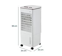 Jack Stonehouse Portable 2 in 1 Air Cooler with 3 Fan Speed Settings a