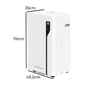 Jack Stonehouse Portable Air Conditioning Unit 12000BTU Cooling Fan Ai