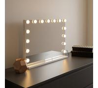 Jack Stonehouse Sophia Hollywood Vanity Mirror With Led Lights Bulbs Makeup Beauty