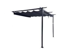 Jack Stonehouse Steel Wall Mounted Pergola - Grey