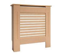 Jack Stonehouse Unpainted Wooden Mdf Radiator Cover - Horizontal Slat - Small W:78Cm