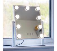 Jack Stonehouse Veronica Hollywood Vanity Mirror With Led Lights Bulbs Makeup Beauty