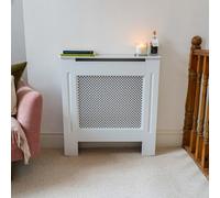 Jack Stonehouse White Diamond Mdf Radiator Cover - Small - 78Cm (W) X 81.5Cm (H) X 19Cm (D)