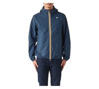 Jack Stretch Dot Jacket, male, K-Way, Rain Jackets, Blue, 2XL, Jackets 2XL
