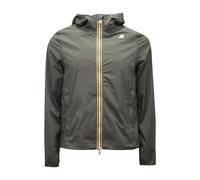 Jack Stretch Nylon Jersey, male, K-Way, Rain Jackets, Green, S, Jackets S