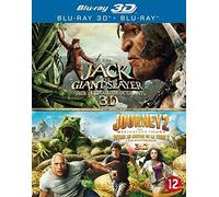 Jack the Giant Slayer / Journey 2: The Mysterious Island (3D & 2D) (Blu-Ray)